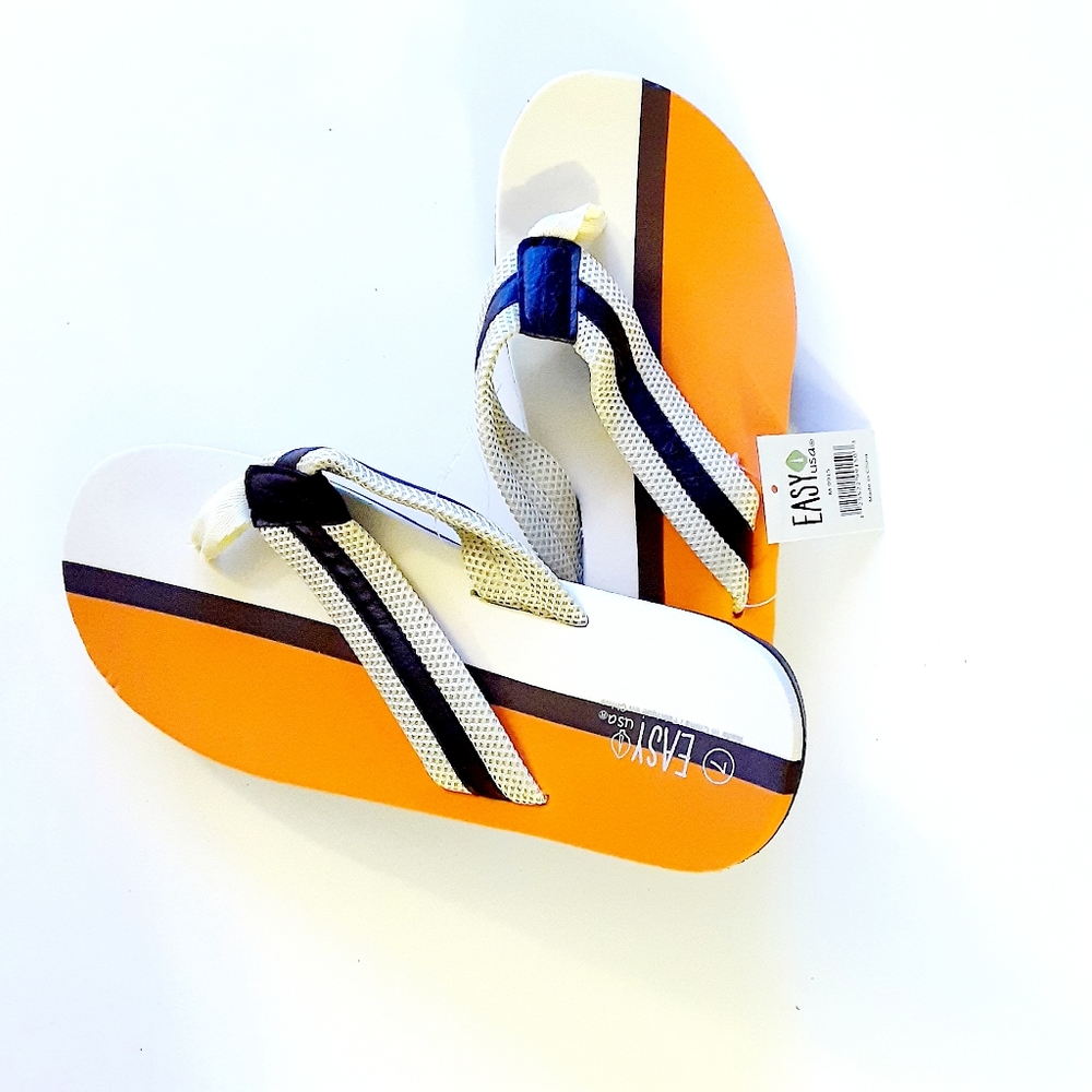 2 Tone Men's Sport Flip-Flop Thong